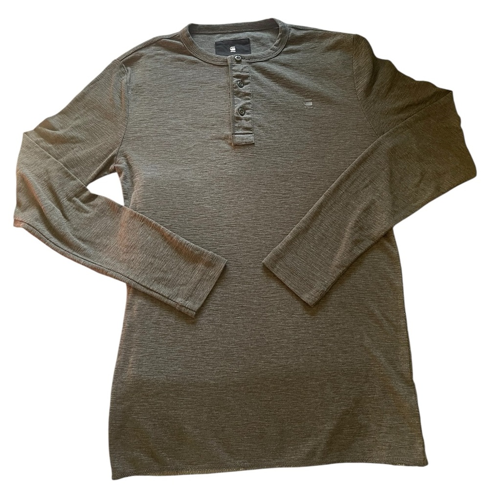 G-Star
G Star Raw Shirt Dark Gray Henley Long Sleeves
Size Small - Picture 3 of 8